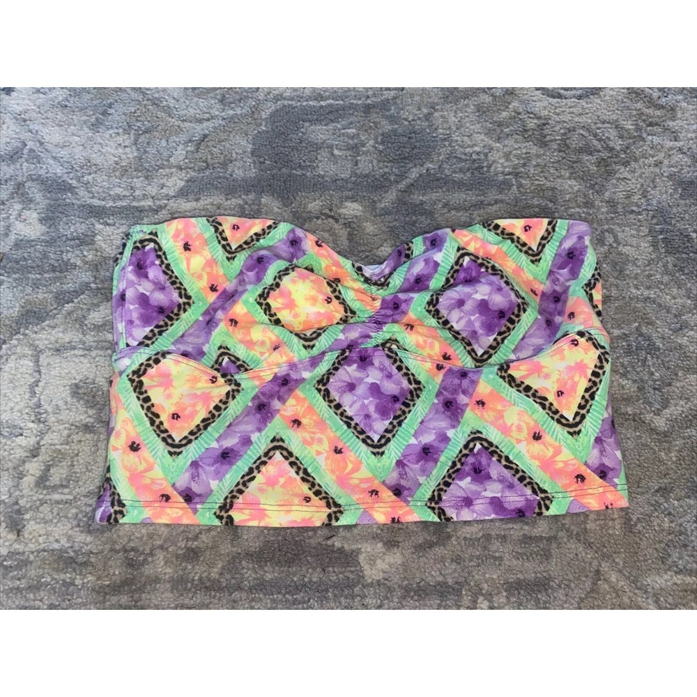 NEW‎ VICTORIAS SECRET BANDEAU BRALETTE TOP SZ SMALL MULTI